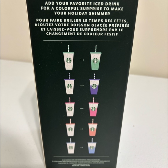 Starbucks Mystery Color Change Cold Cups with Straws - Picture 3 of 5